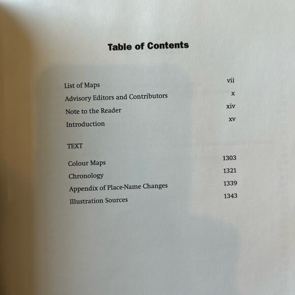 VTG 1995 Oxford Companion to WWII Hard Cover Book History Buff Educational - Picture 8 of 11